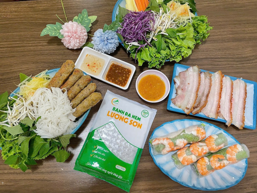 Bánh đa nem Lương Sơn (gói 52g) - Hình ảnh 2