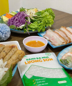Bánh nem cuốn ăn sống