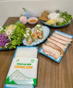 Bánh tráng cuốn sống