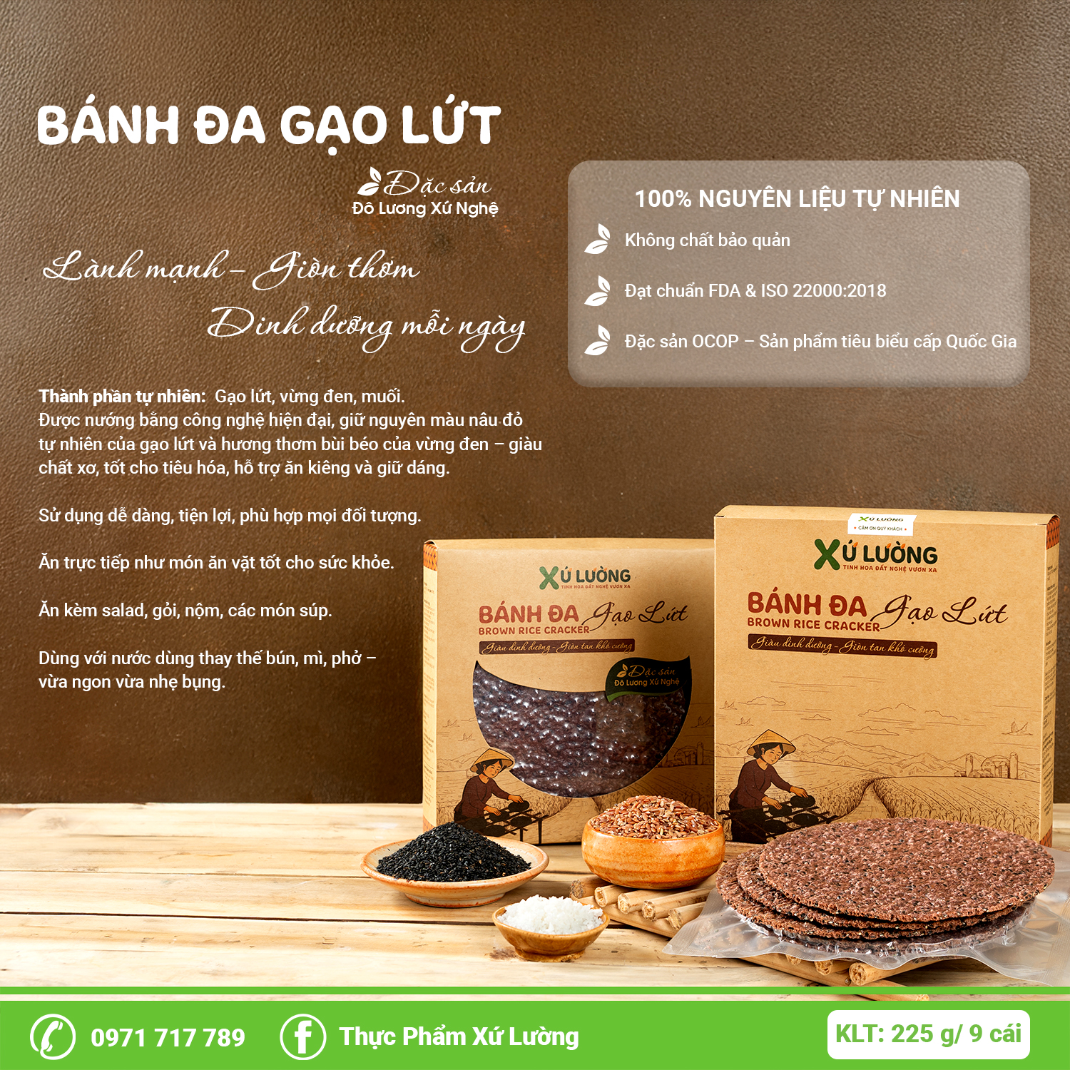 Banh da gao lut xu luong