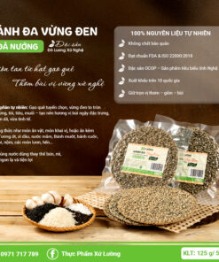 Bánh đa vừng đen