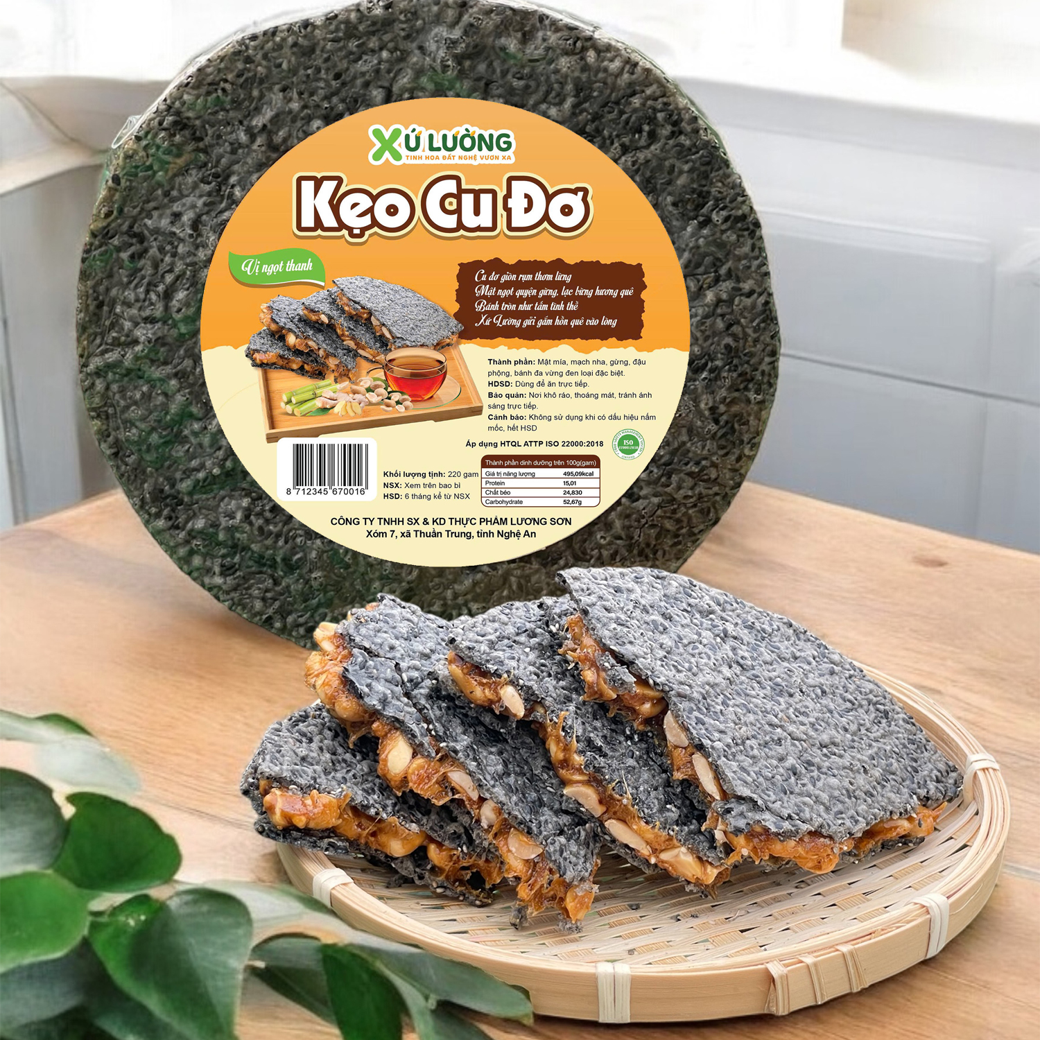 Kẹo cu đơ siêu dẻo xứ lường